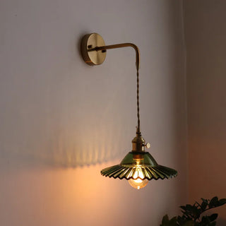 Celako™ Aurien Wall Light | Glass Bedroom Lighting