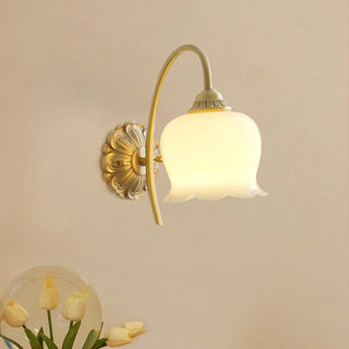 Celako™ Florale Wall Light | Resin Living Room Lighting