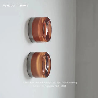 Celako™ Lumora Wall Light | Glass Bedroom Lighting