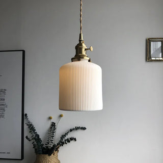 Celako™ Aurika Pendant Light | Ceramic Dining Room Lighting