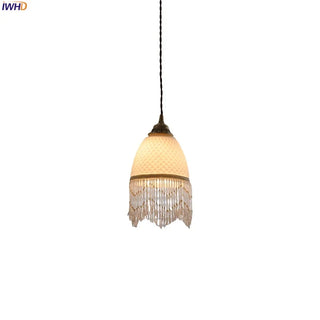 Celako™ Opaline Pendant Light | Glass Dining Room Lighting