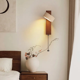 Celako™ Traverso Wall Light | Yellow Travertine Bedroom Lighting