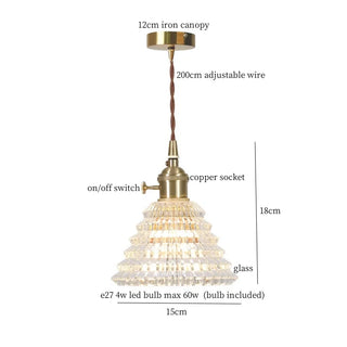 Celako™ Auripetal Pendant Light | Glass Nordic Modern Kitchen Island Lighting