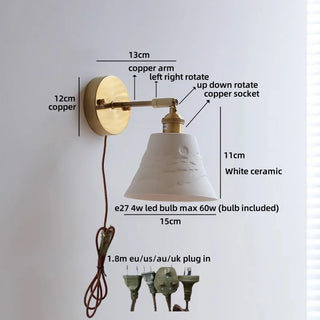 Celako™ Ferrova Wall Light | Iron Living Room Lighting