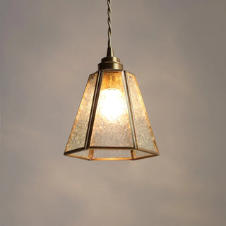 Celako™ Vitrana Pendant Light | Clear Glass Vintage