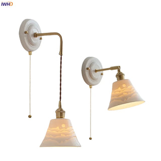 Celako™ Ceracu Wall Light | Copper Bedroom Lighting