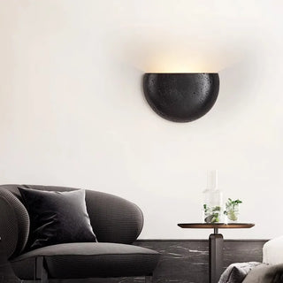 Celako™ Tiburtin Wall Light | Black Travertine Living Room Lighting