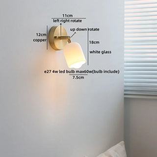 Celako™ Elara Wall Light | Walnut Wood Hallway Lighting