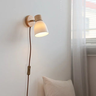 Applique murale Celako™ Albiceram | Éclairage de chambre moderne en céramique style Wabi-Sabi