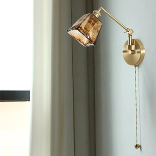 Celako™ Veroku Wall Light | Glass Japan Style