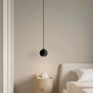 Celako™ Lunite Pendant Light | Black Travertine Kitchen Island Lighting