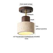 Yellow travertine 15