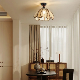 Celako™ Canori Ceiling Light | Rattan Living Room Lighting