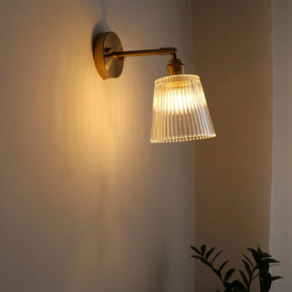 Celako™ Aurico Wall Light | Glass Bedroom Lighting