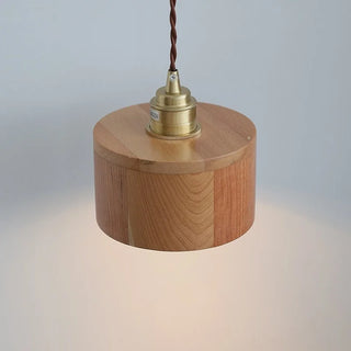 Celako™ Patinara Pendant Light | Wood Wabi Sabi Modern Bedroom Lighting