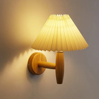 Celako™ Komorebi Wall Light | Wood Bedside Lighting