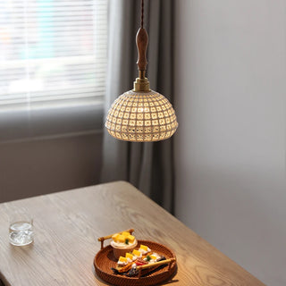 Celako™ Solaire Pendant Light | Ceramic Dining Room Lighting