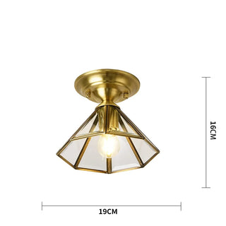 Celako™ Cupreo Ceiling Light | Copper Living Room Lighting