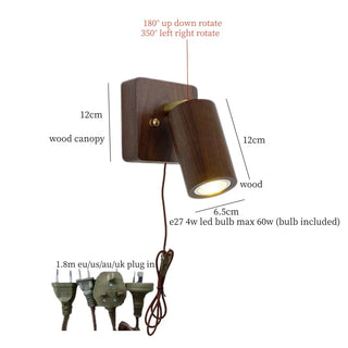 Celako™ Hinoku Wall Light | Wood Japan Wabi Sabi