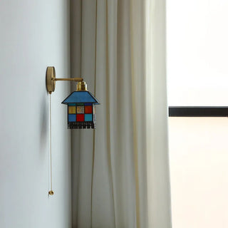 Celako™ Prismia Wall Light | Tiffany Vintage Glass Bedroom Lighting