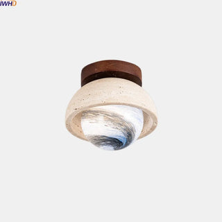 Celako™ Calcareo Ceiling Light | Yellow Travertine Kitchen Island Lighting