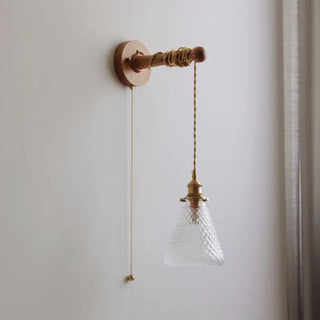 Celako™ Vitrae Wall Light | Glass Hallway Lighting