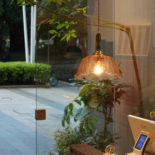 Celako™ Aurivelle Pendant Light | Glass Stone Kitchen Island Lighting
