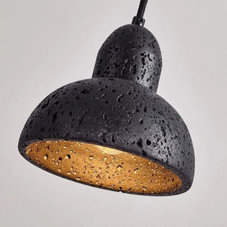 Celako™ Grottara Wall Light | Black Travertine Bedroom Lighting