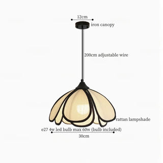 Celako™ Vimini Pendant Light | Rattan Kitchen Island Lighting