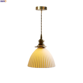 Celako™ Sorae Pendant Light | Ceramic Bedroom Lighting