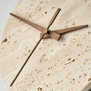 Celako™ Solvane Wall Light | Yellow Travertine Stone Wooden Pointer Living Room