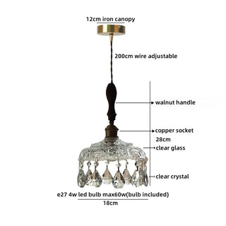 Celako™ Kavira Pendant Light | Glass Dining Room Lighting