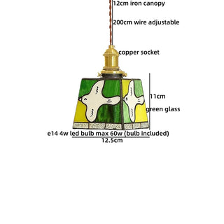 Celako™ Aurivitra Pendant Light | Glass Bedroom Lighting