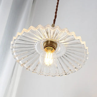 Celako™ Plissette Pendant Light | Glass Nordic Minimalism