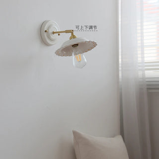 Celako™ Cerara Wall Light | Ceramic Bedroom Lighting