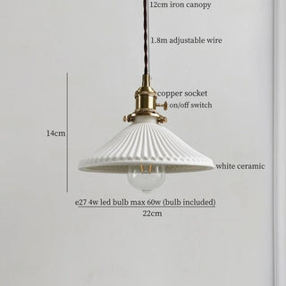 Celako™ Argiluna Pendant Light | Ceramic Nordic Minimalism