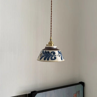 Celako™ Rakuri Pendant Light | Ceramic Dining Room Lighting