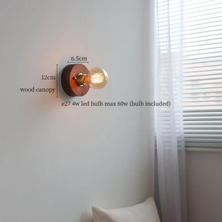 Celako™ Lignia Wall Light | Wood Living Room Lighting