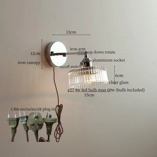 Celako™ Vitraline Wall Light | Glass Modern Style Bedroom Lighting