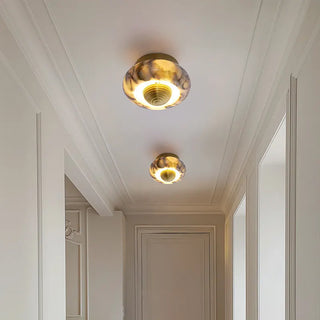 Celako™ Lithra Ceiling Light | Marble Living Room Lighting