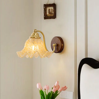Celako™ Florine Wall Light | Stained Glass Bedside Lighting