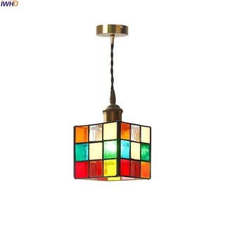 Celako™ Vitrail Pendant Light | Glass Dining Room Lighting