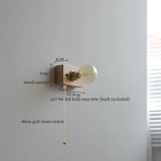 Celako™ Lignia Wall Light | Wood Living Room Lighting
