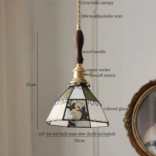 Celako™ Auraglass Pendant Light | Glass Bedroom Lighting