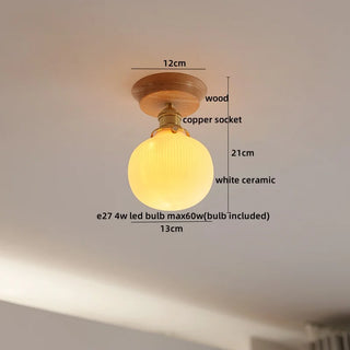 Celako™ Ceravo Ceiling Light | Ceramic Dining Room Lighting