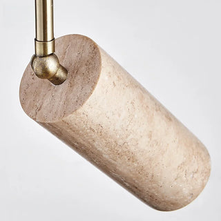 Celako™ Tiburtino Pendant Light | Yellow Travertine Kitchen Island Lighting
