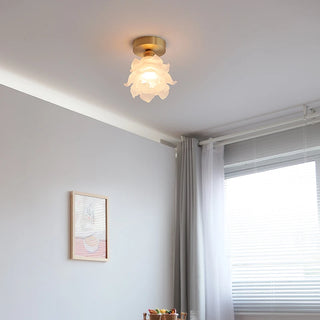 Celako™ Opalise Ceiling Light | Glass Copper Kitchen Island Lighting