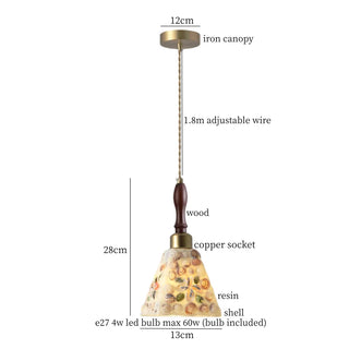 Celako™ Serein Pendant Light | Glass And Crystal Dining Room Lighting