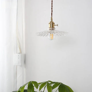 Celako™ Plissette Pendant Light | Glass Nordic Minimalism