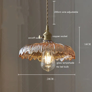 Celako™ Zelora Pendant Light | Glass Dining Room Lighting